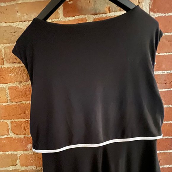 Chaps XL black stretch dress skirt dress NWOT - Picture 7 of 7